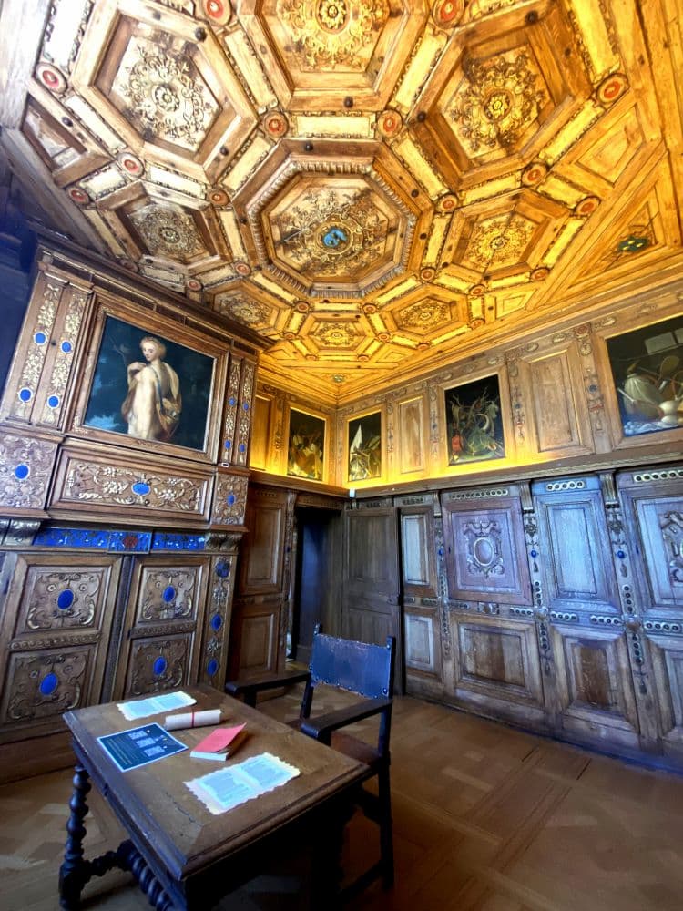 Val de Loire Blois château de Beauregard salon