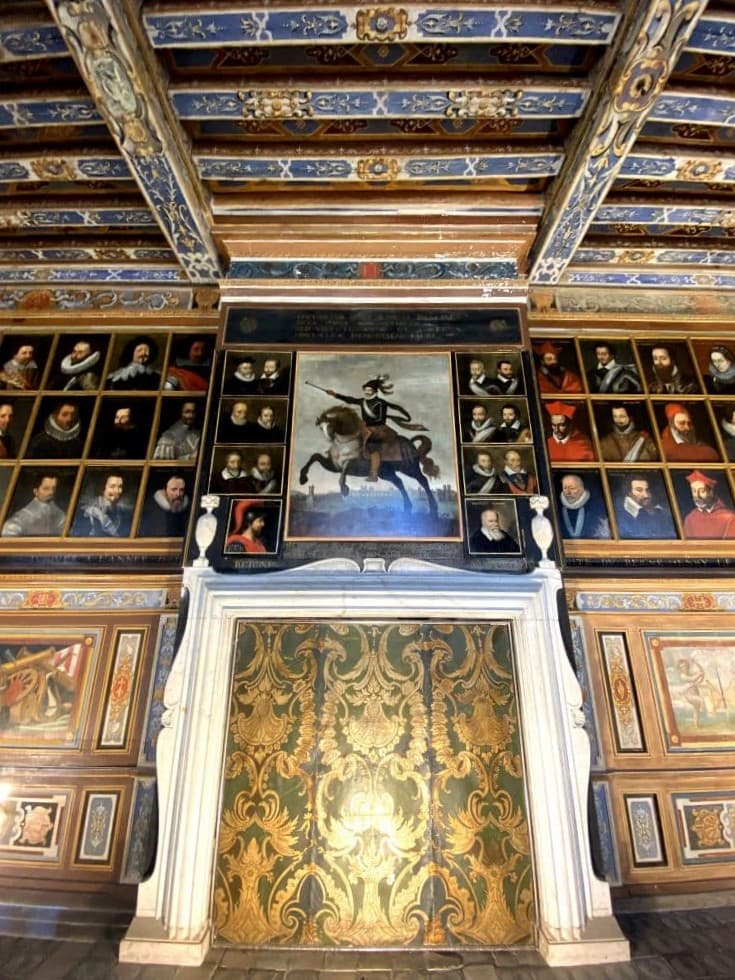 Galerie des Illustres château de Beauregard Blois Val de Loire