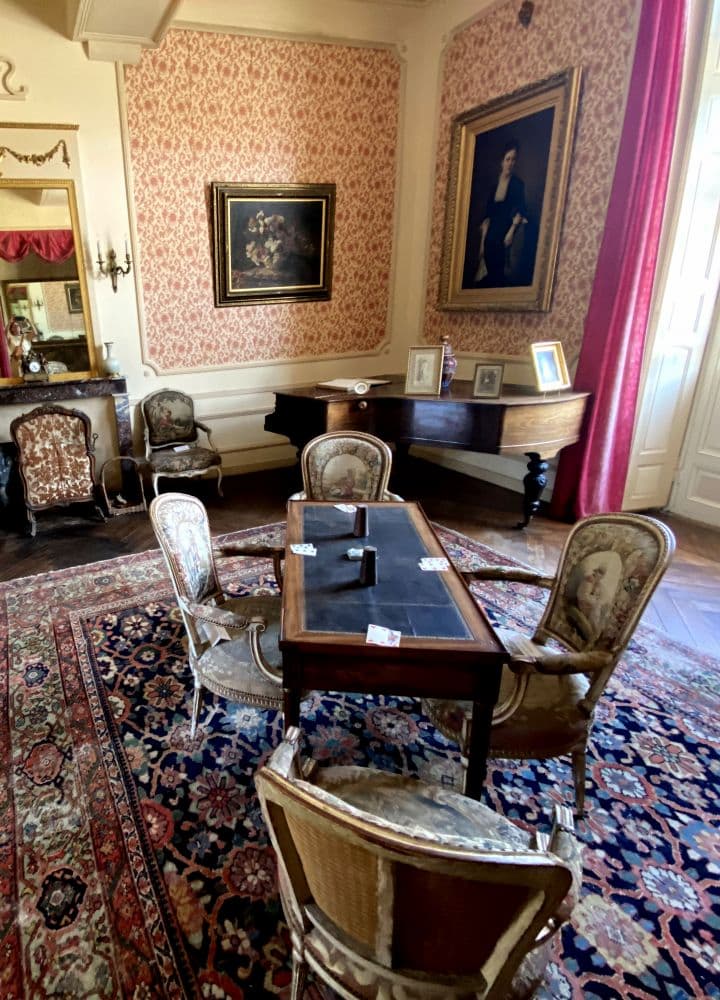 Salon de musique Blois Val de Loire château de Villesavin 