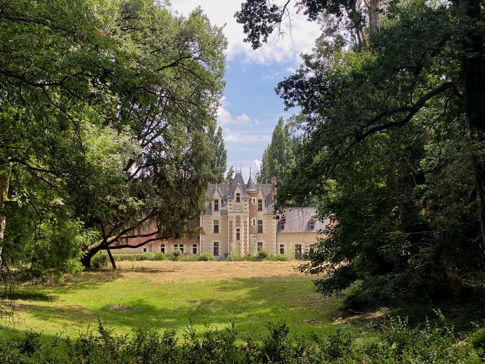 Château de Troussay vu du parc Val de Loire Blois