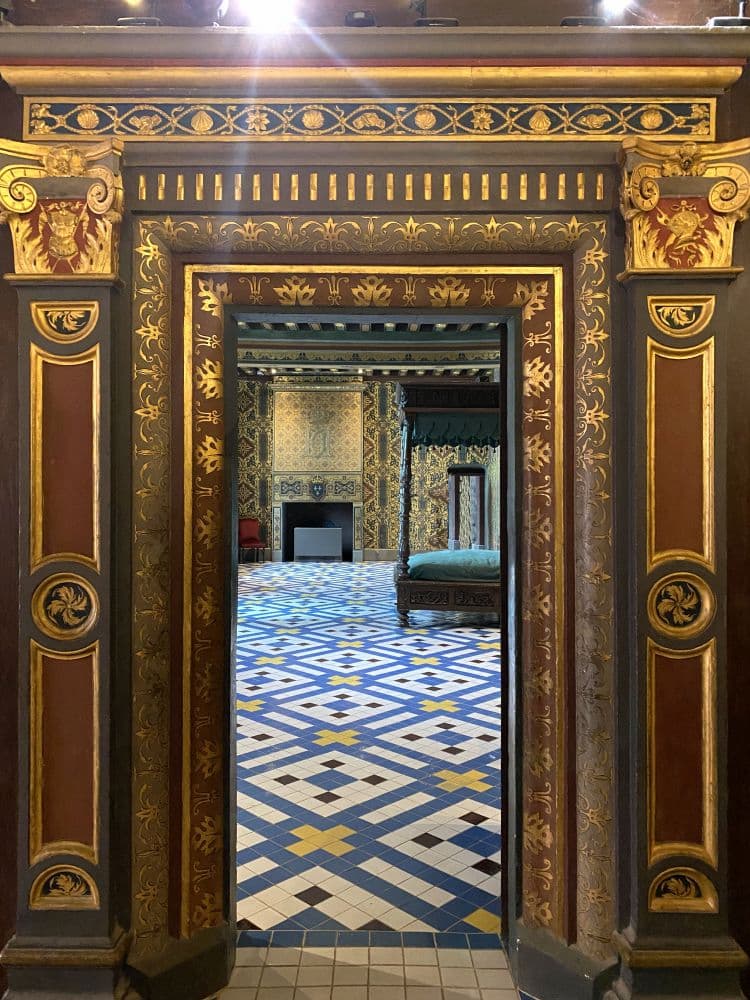 Châteaux de la Loire Blois vue de la chambre de la reine