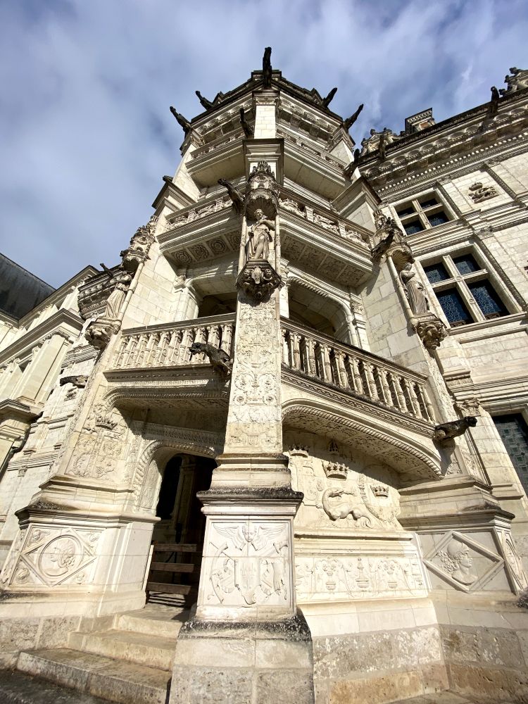 Châteaux de la Loire tour Renaissance du château de Blois