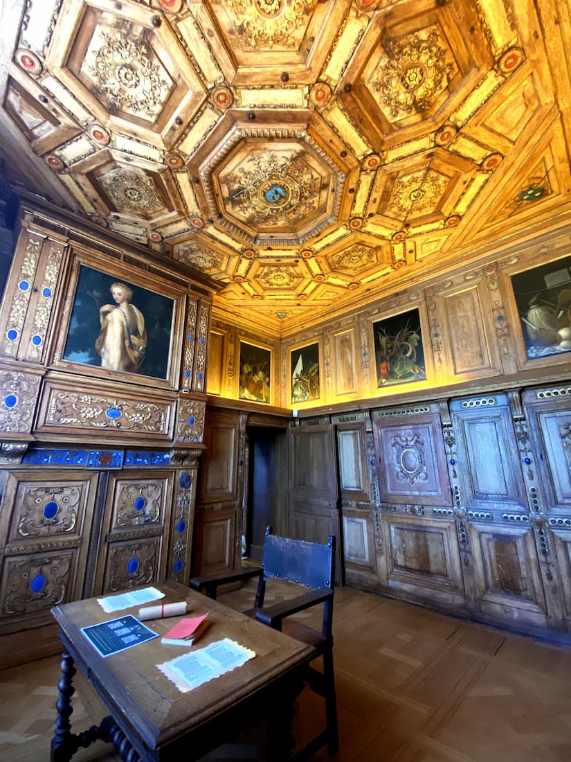 Val de Loire Blois château de Beauregard salon