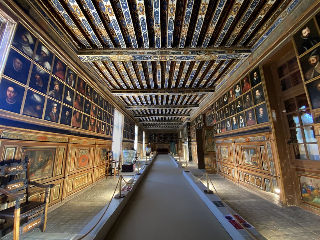 Galerie des Illustres du château de Beauregard Val de Loire Blois