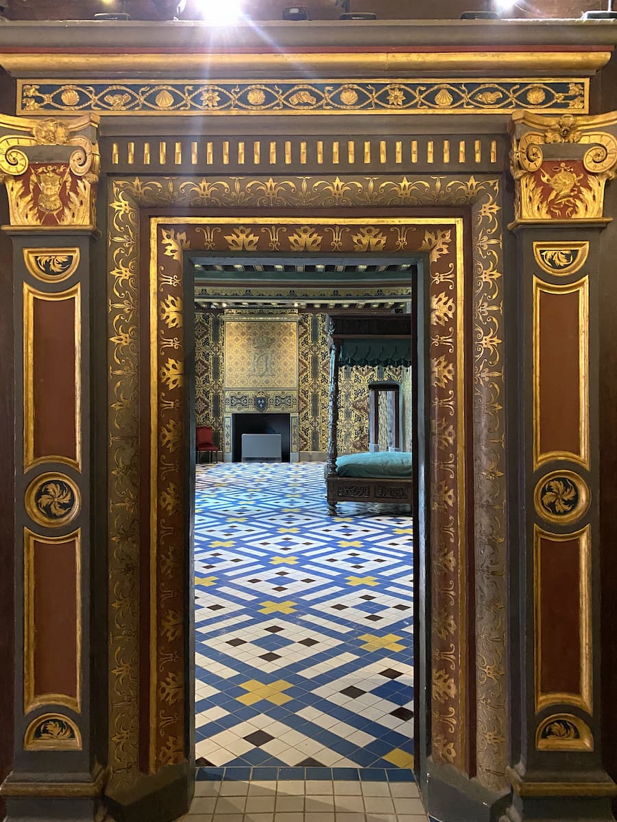 Châteaux de la Loire Blois vue de la chambre de la reine