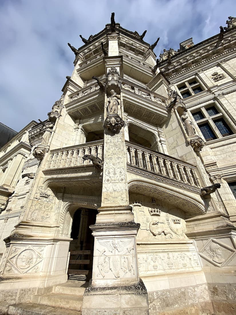Châteaux de la Loire tour Renaissance du château de Blois