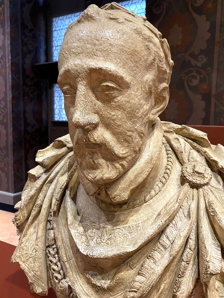 Châteaux de la Loire oratoire Blois portrait d'Henri III