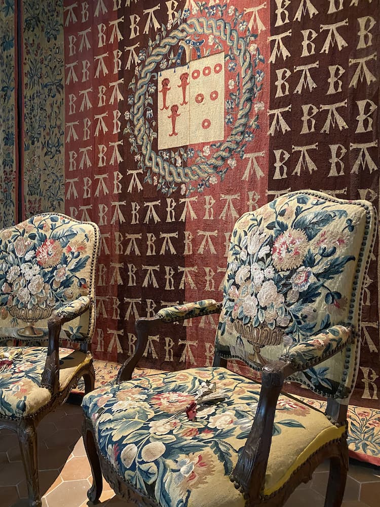 Val de Loire tapisseries d'Aubusson Château de Talcy