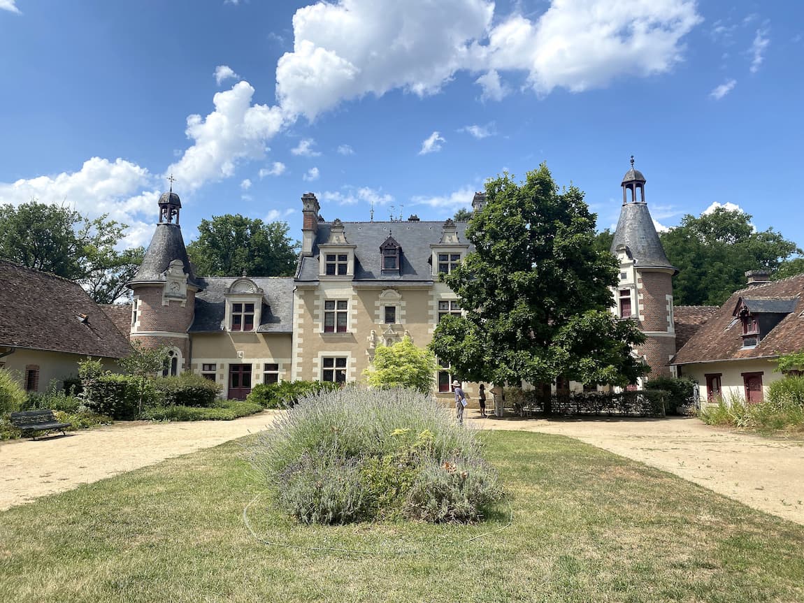 Val de Loire Blois château de Troussay façade