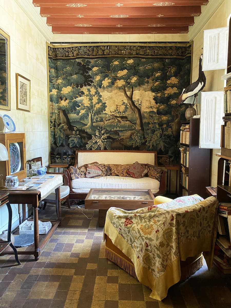 Val de Loire Blois château de Troussay salon