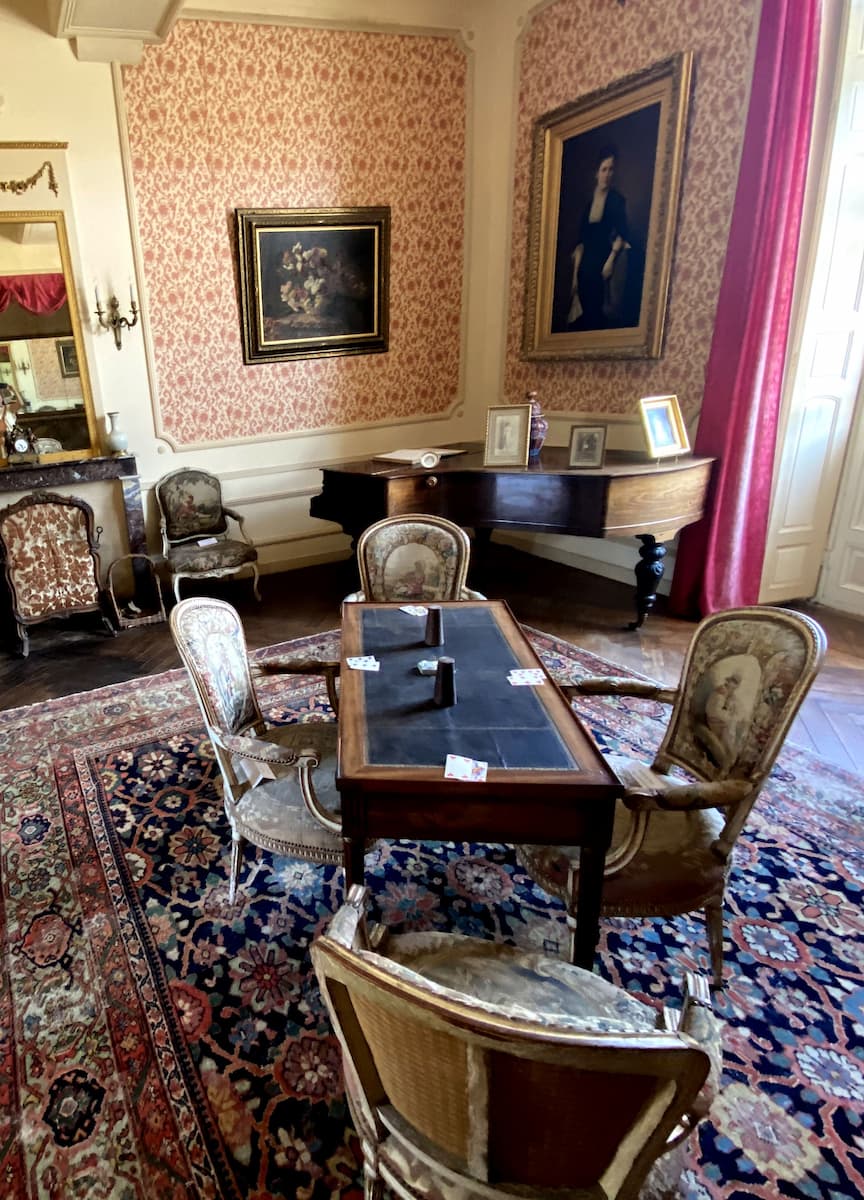 Salon de musique Blois Val de Loire château de Villesavin