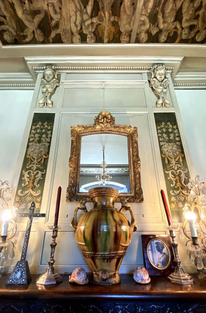 Cheminée du château de Troussay Val de Loire