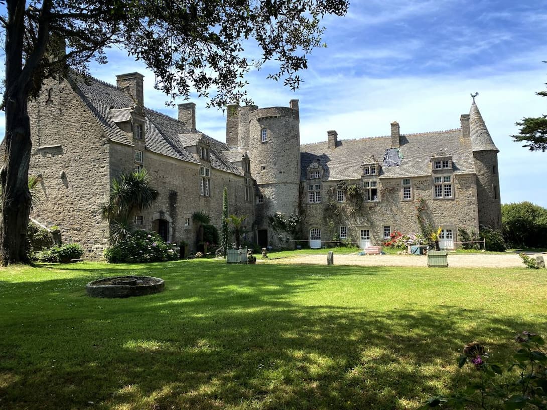 Normandie château de Vauville