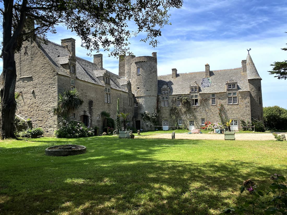 Normandie château de Vauville