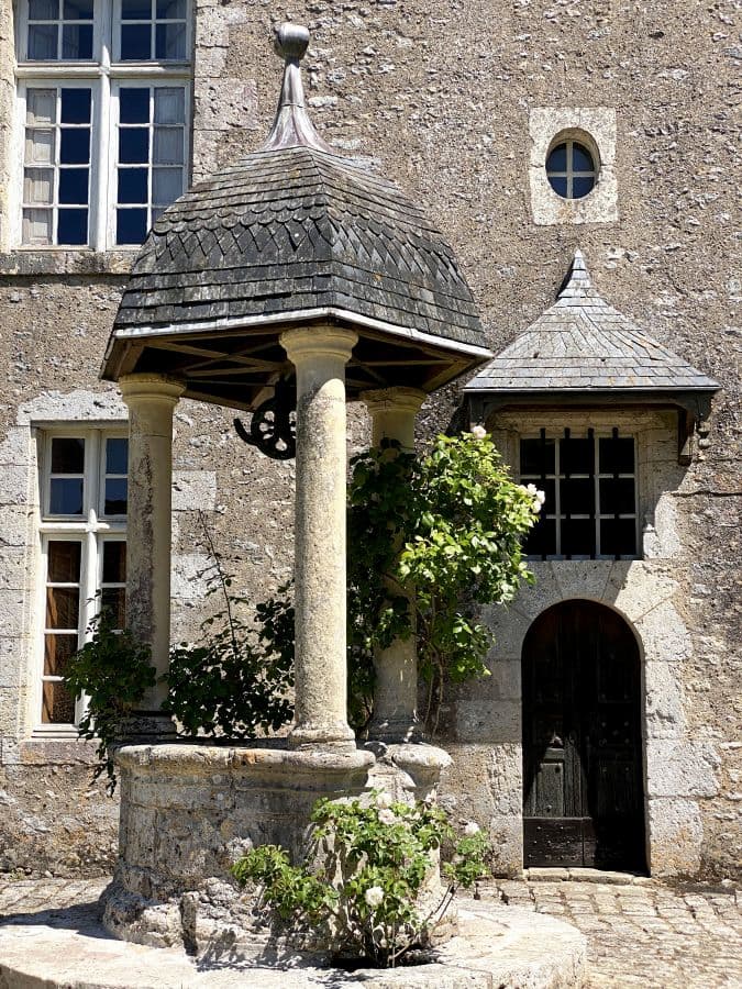 Val de Loire le puits du Château de Talcy