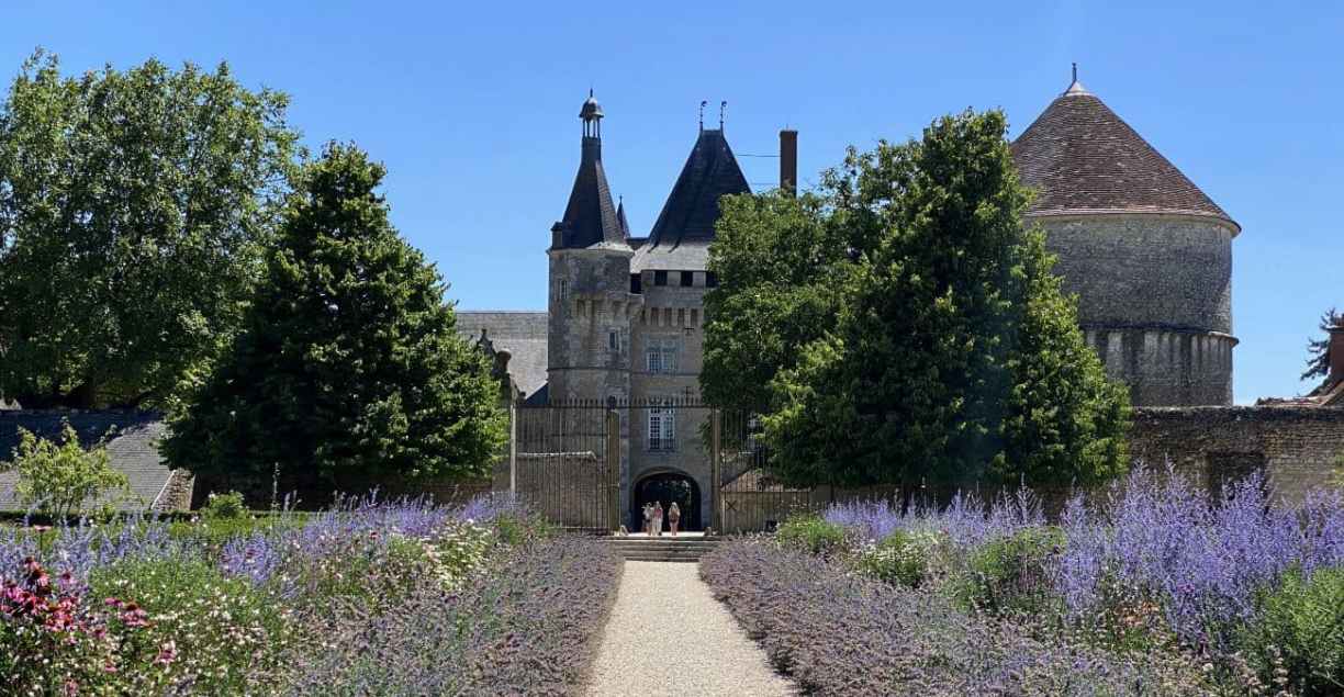 Val de Loire Blois Château de Talcy vu des jardins