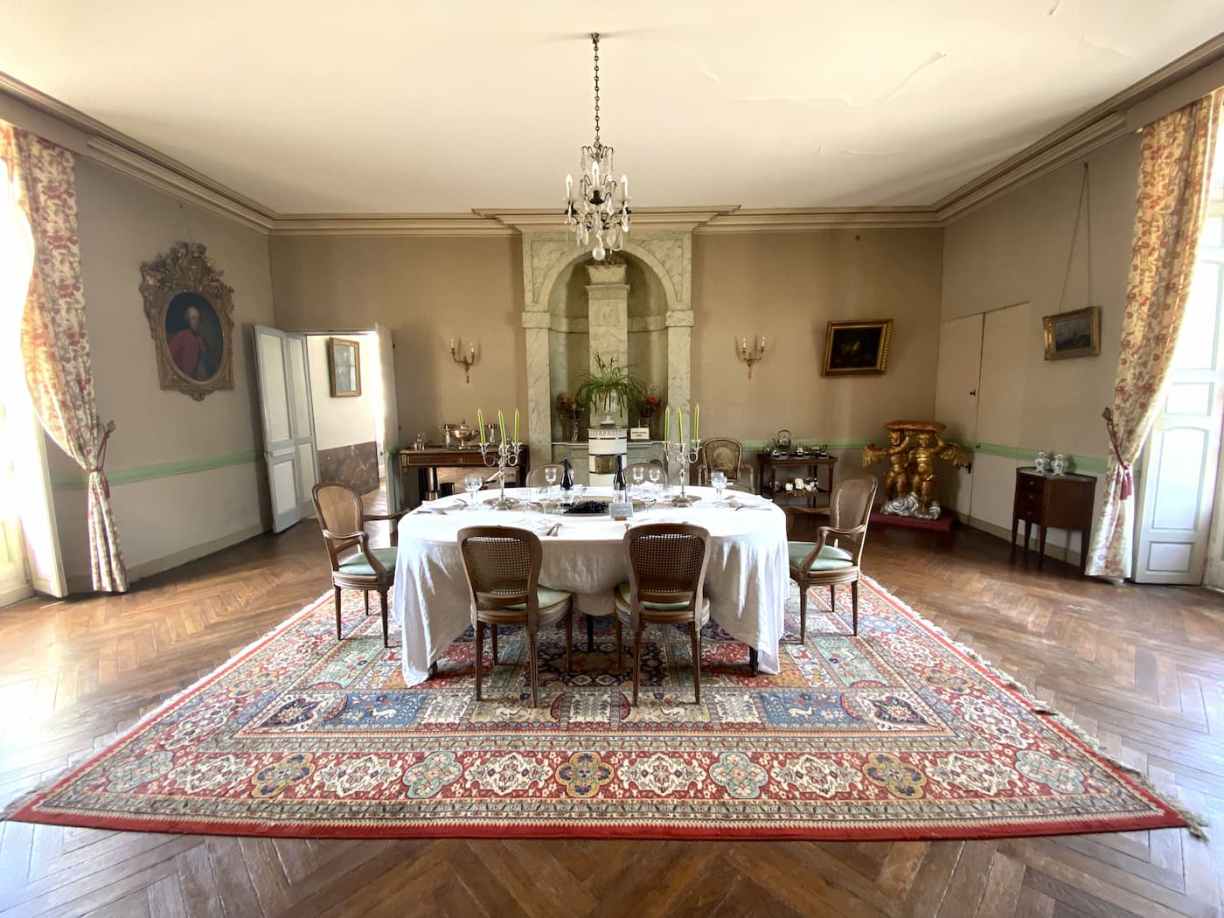 Salle à manger château de Villesavin  Blois Val de Loire