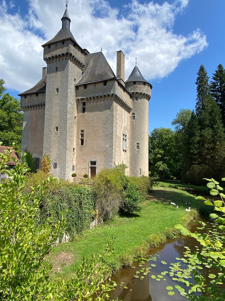 Creuse parc du château de Chezotte