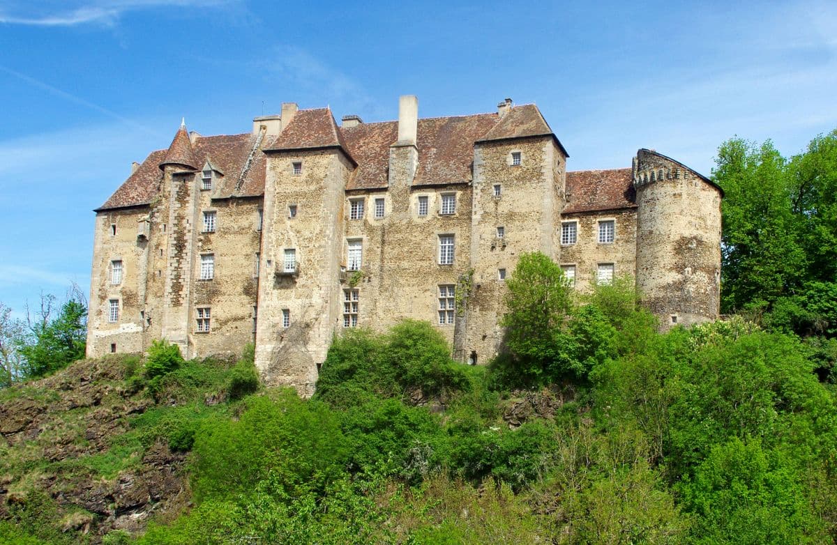 Creuse château de Boussac