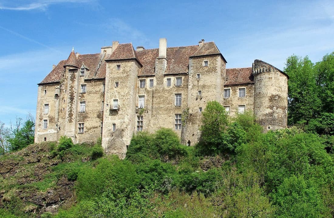 Creuse château de Boussac