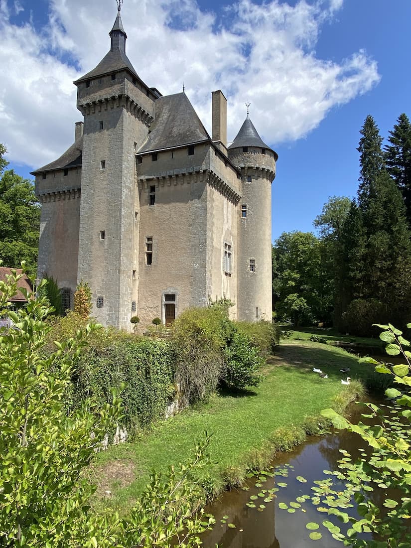 Creuse parc du château de Chezotte