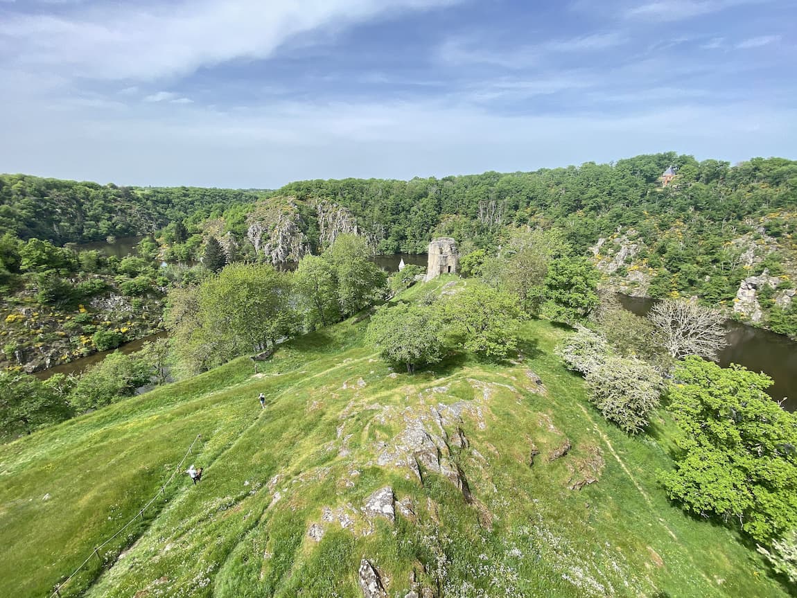 Creuse le château de Crozant