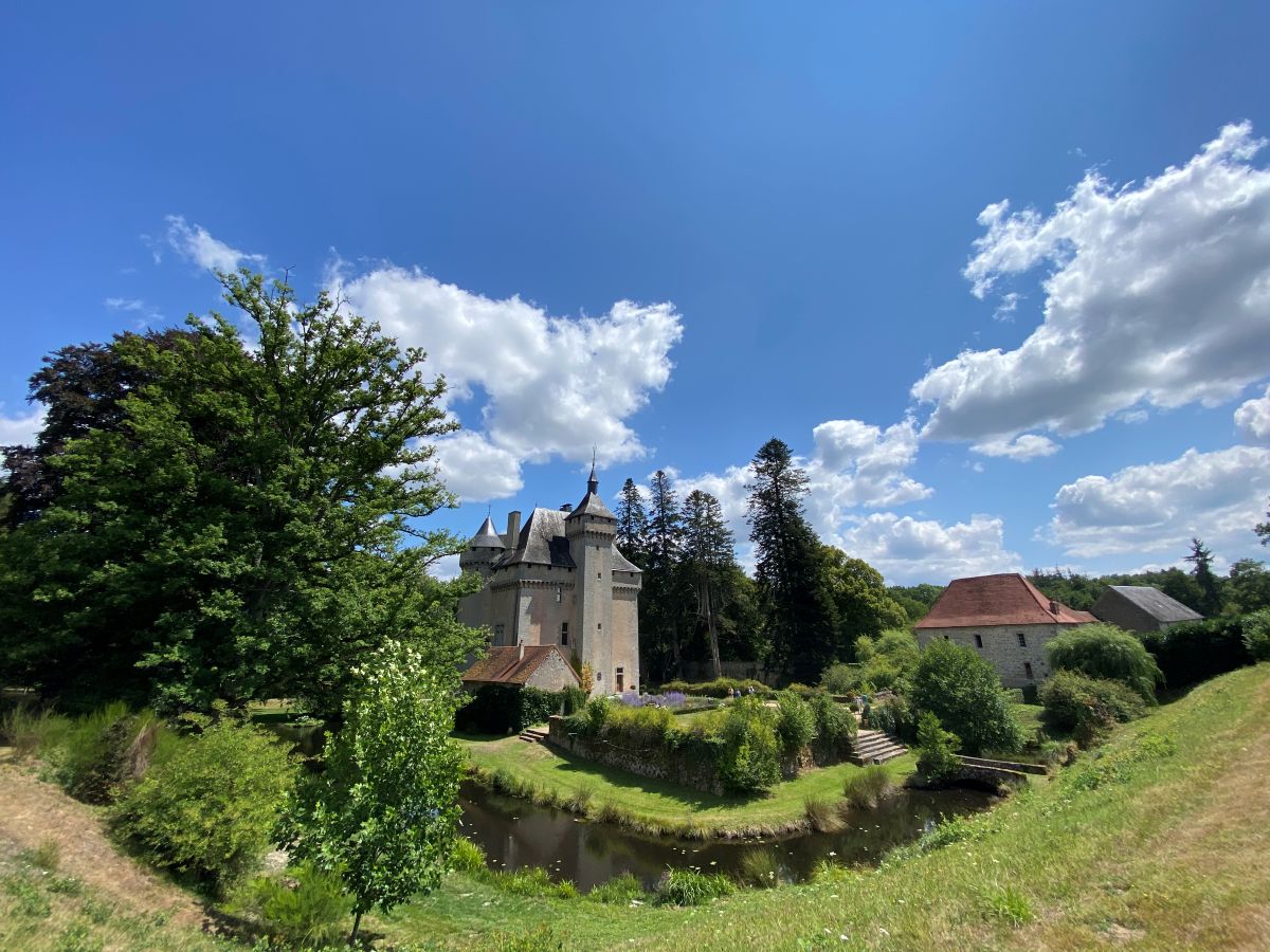 Creuse château de Chezotte le parc