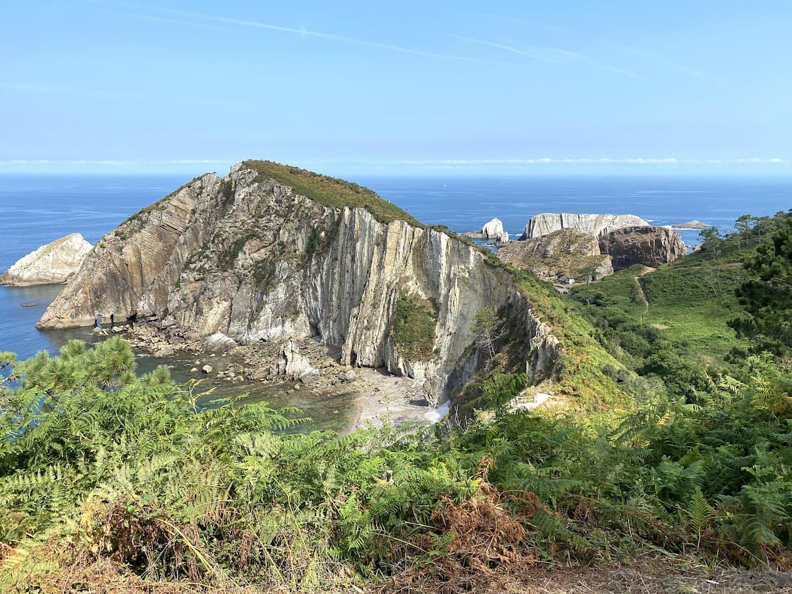 Espagne Asturies santier côtier playa La Caladoria