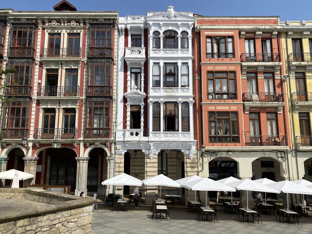 Espagne Asturies  Art Nouveau à Avilés