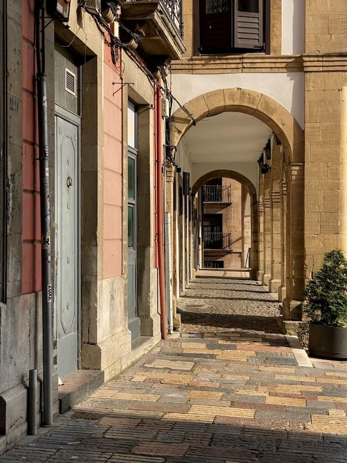 Espagne centre historique Avilés Asturies