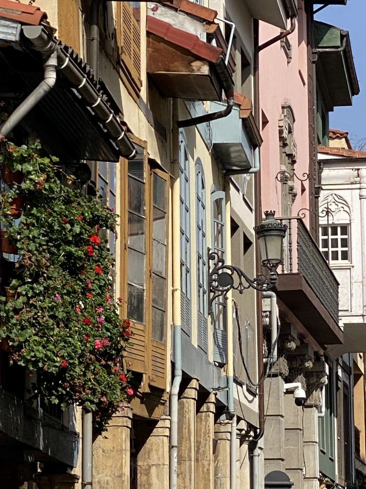 Espagne Avilés vieux centre en Asturies