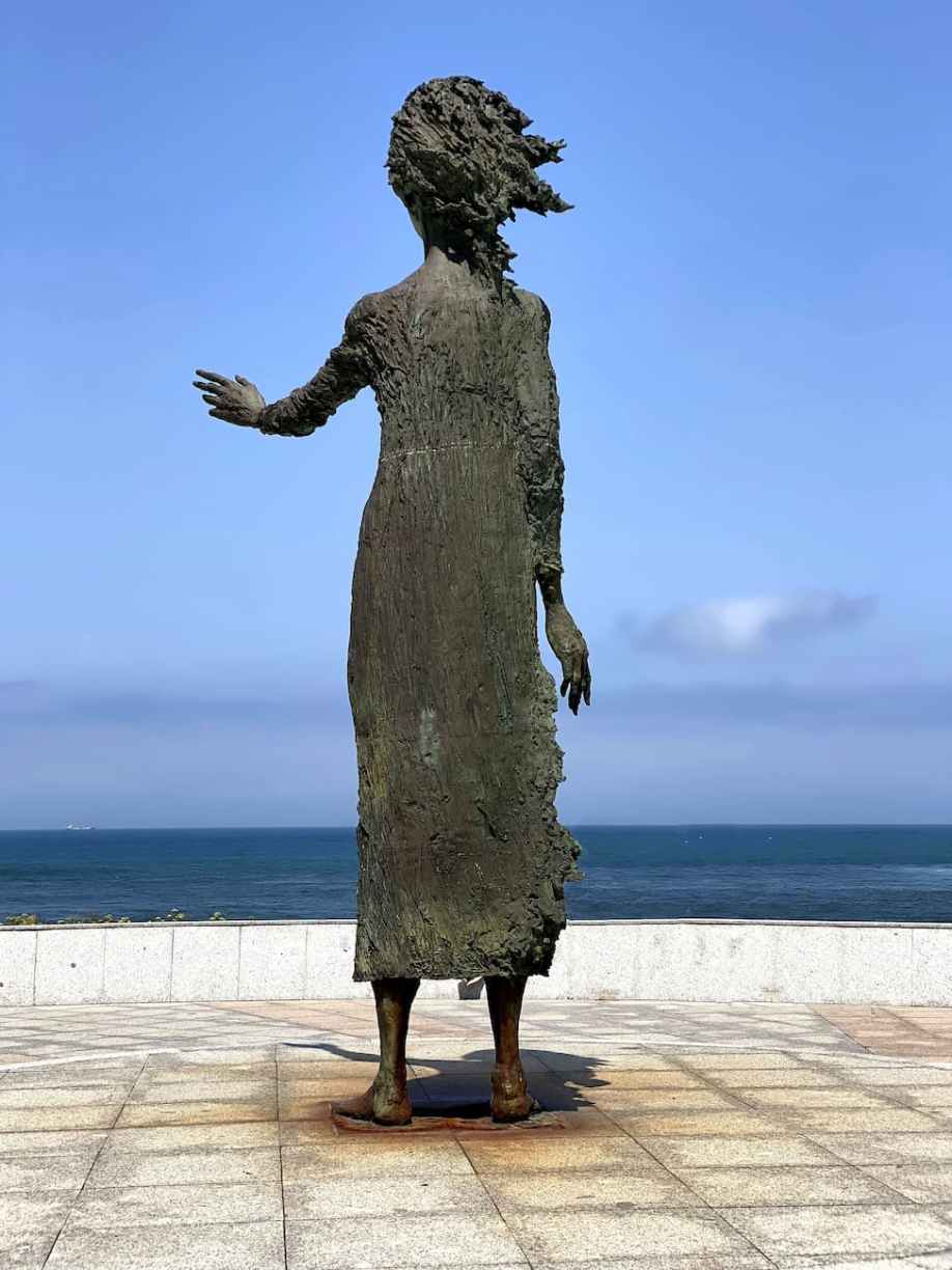 Espagne Asturies Gijon La Madre del emigrante