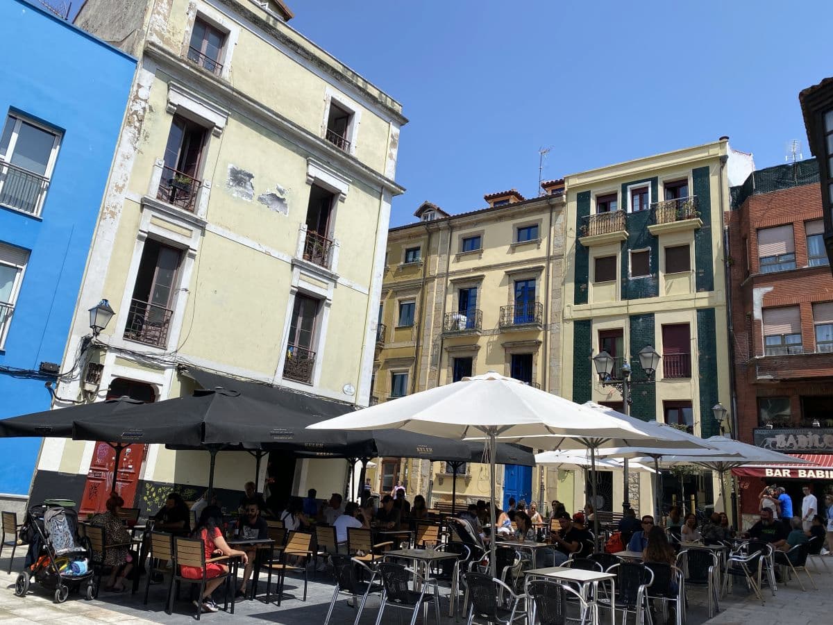 Espagne Asturies Gijon centre historique