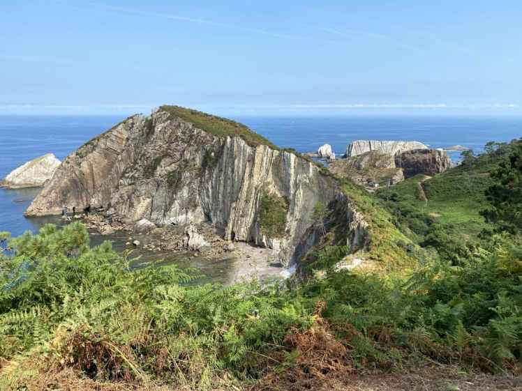 Espagne Asturies santier côtier playa La Caladoria
