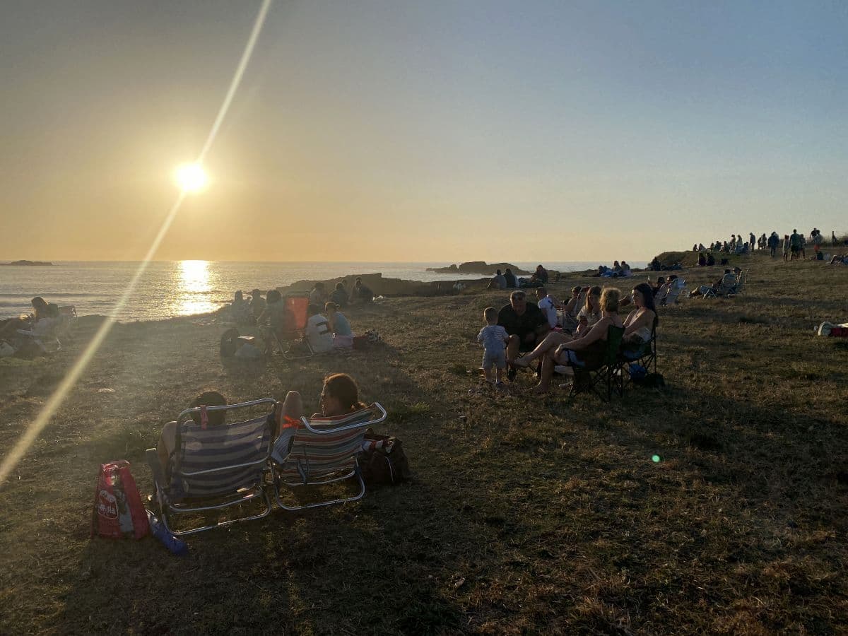 Espagne coucher de soleil Asturies