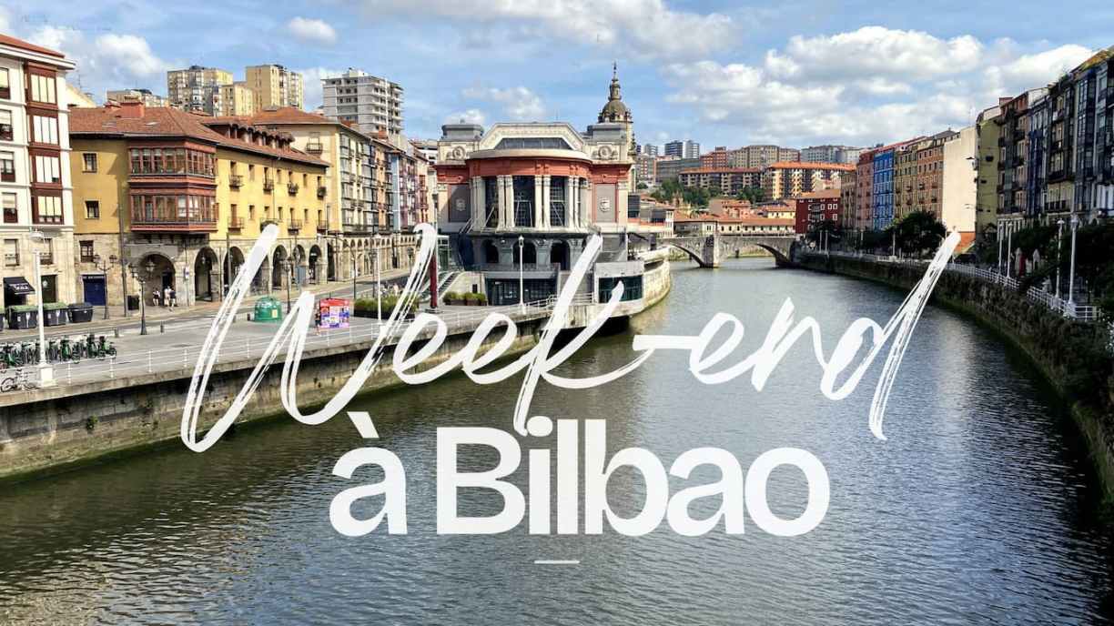 Marché de Bilbao au bord du fleuve dans le Pays basque espagnol