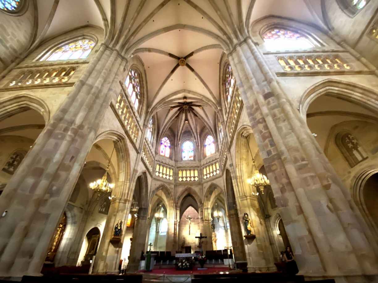 Espagne Bilbao la cathédrale Santiago
