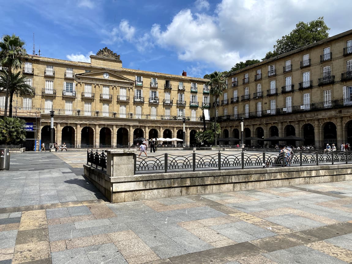 Espagne Bilbao plaza Nueva