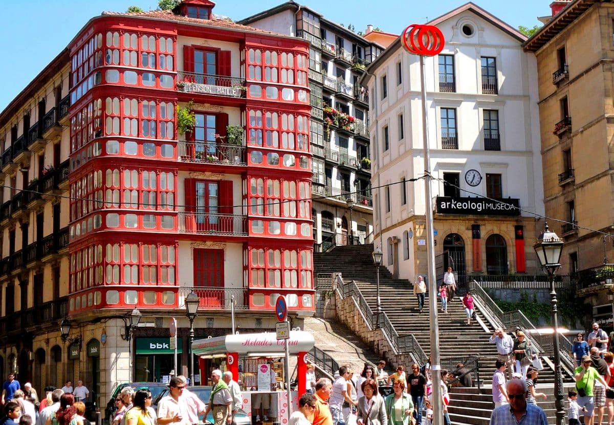 Bilbao calzadas de Mallona