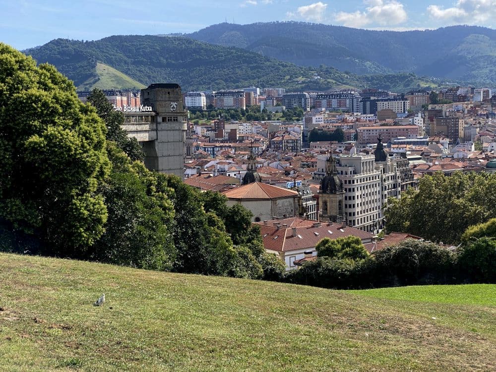 Bilbao la ville vue d'en haut