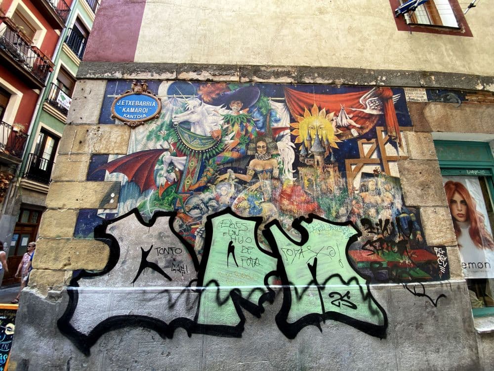 Bilbao Las 7 calles, street art dans les vieilles rues