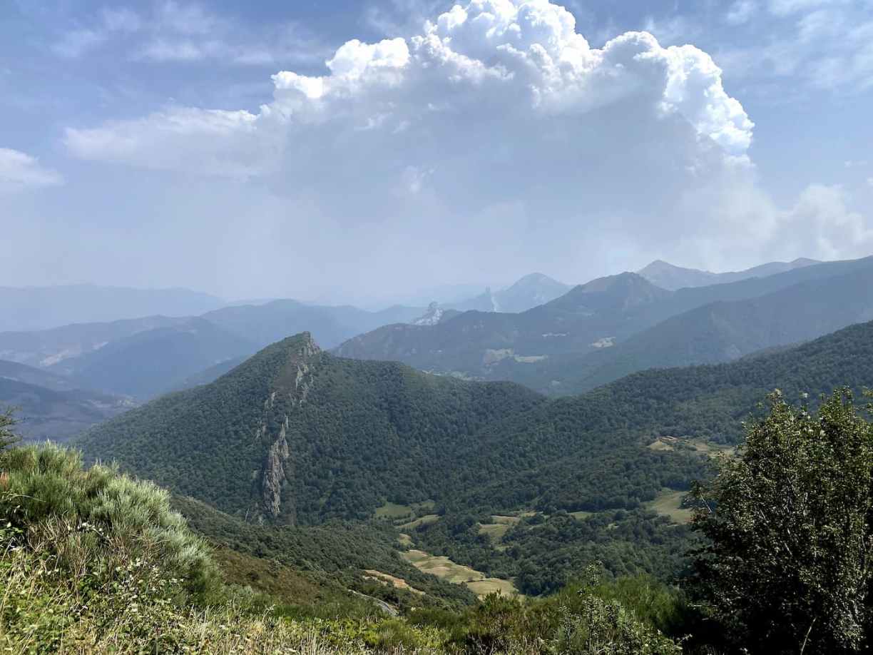 Espagne Parc des Pics d'Europe le mirador de Llesba