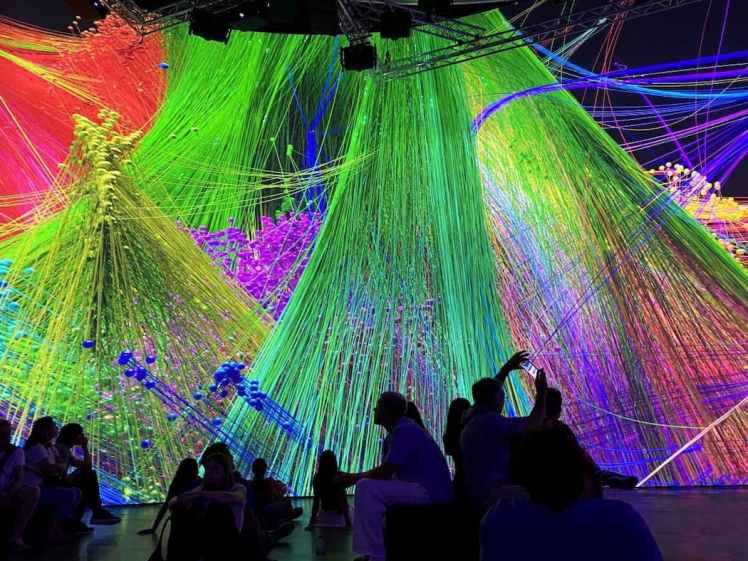 Exposition In Situ de Refik Anadol à Bilbao en Espagne