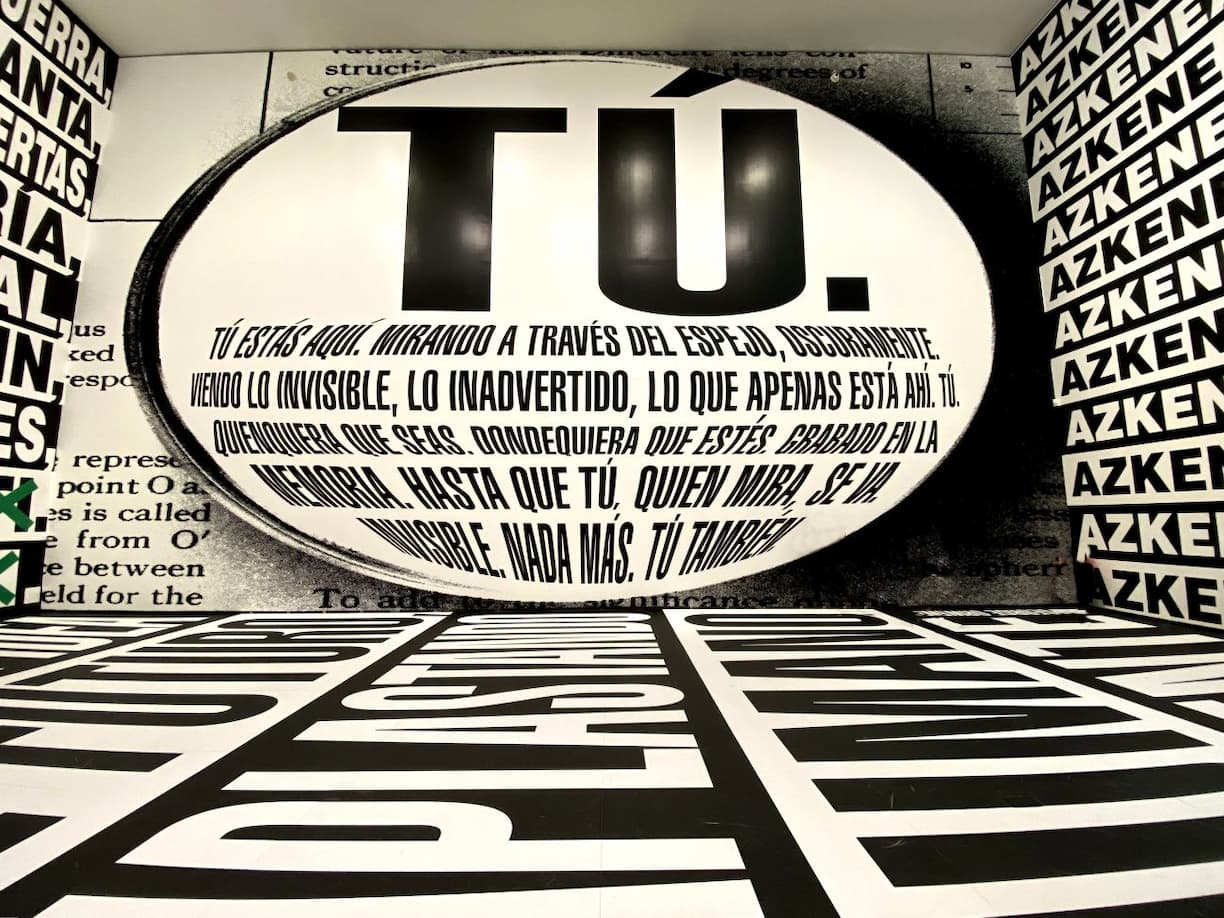 Barbara Kruger au Guggenheim Bilbao 