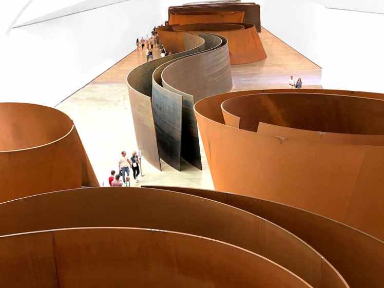 Exposition de Richard Serra à Bilbao La Matière du temps