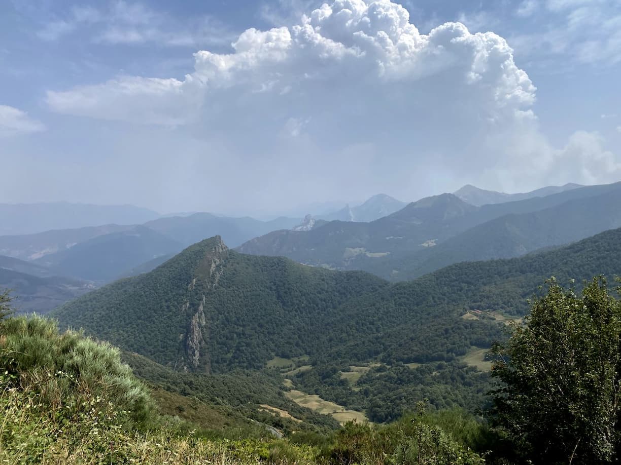 Espagne Parc des Pics d'Europe le mirador de Llesba