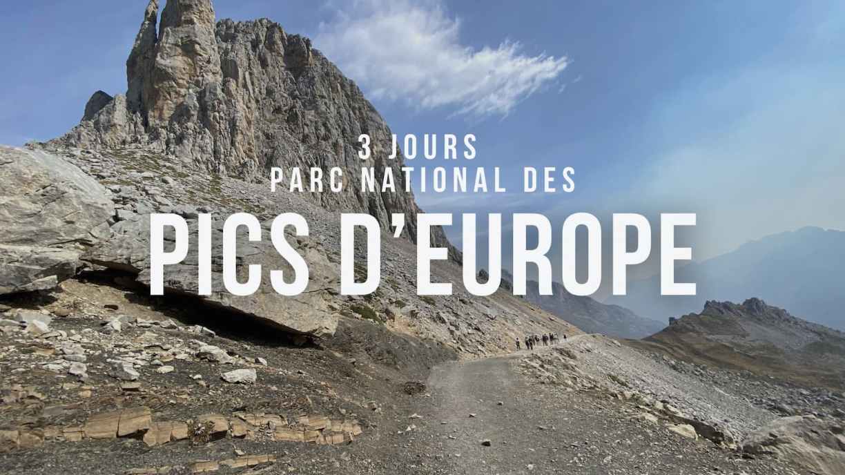 Paysage montagneux et formations rocheuses dans le parc national des Pics d’Europe