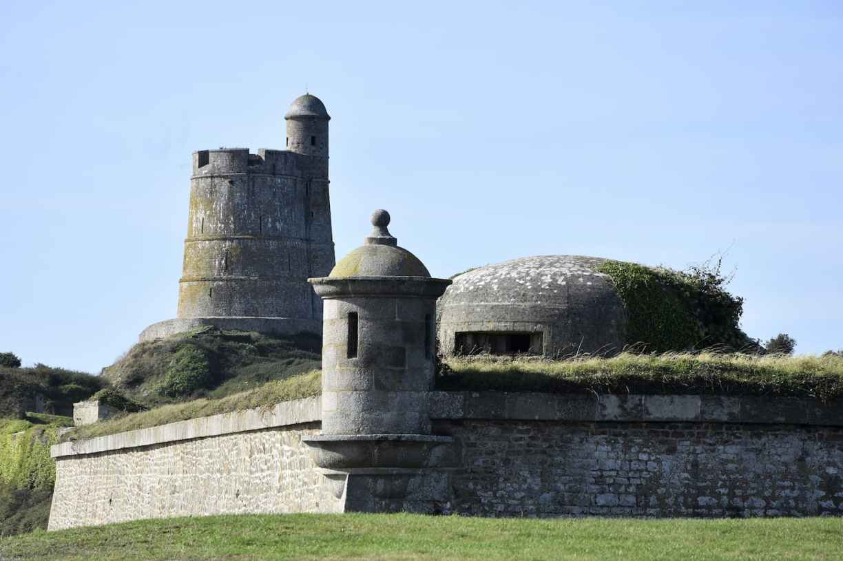 Manche fort de la Hougue à Saint-Vaast-la-Hougue