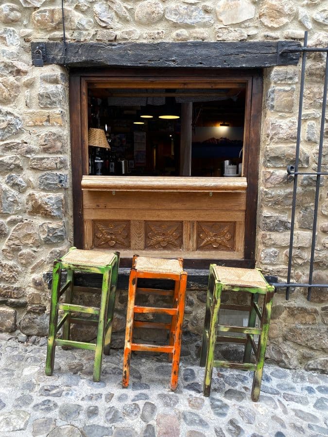 Espagne Parc des Pics d'Europe café à Potes