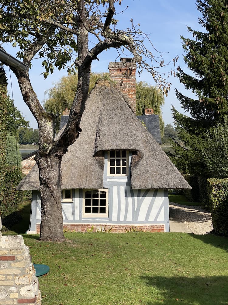 Normandie Chaumière normande à Vieux Port